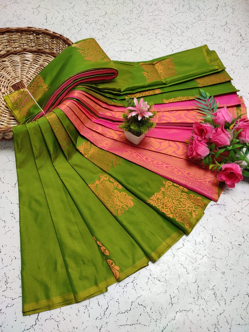 Kalai Tex Soft Silk Saree (SS045)