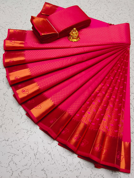 Kalai Tex Bridal Silk Saree SS018