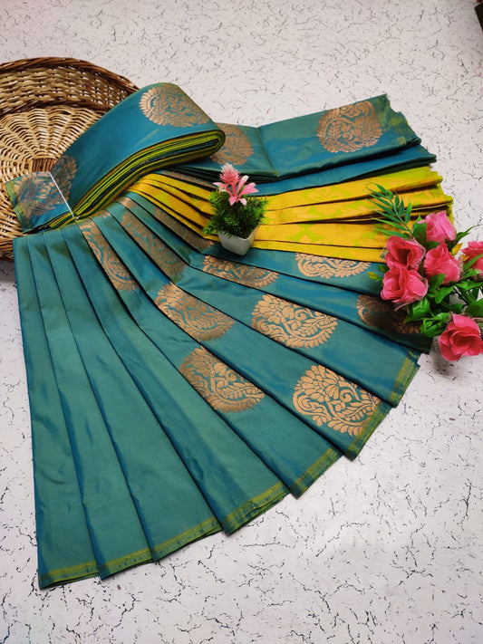 Kalai Tex Soft Silk Saree (SS049)
