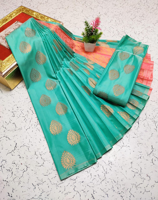 Kalai Tex Soft Silk Saree (SS048)