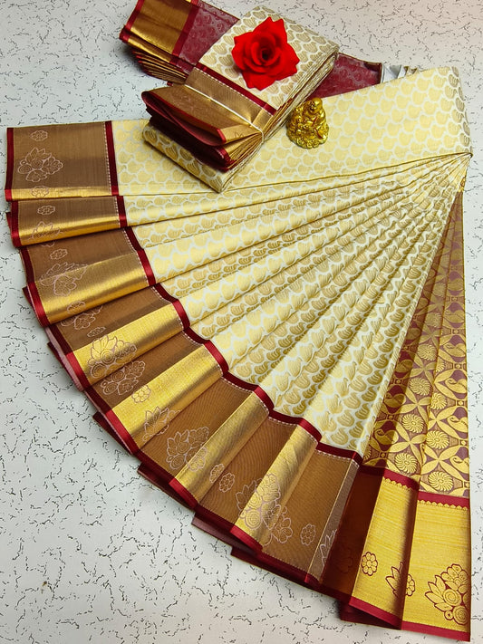 Kalai Tex Bridal Silk Saree SS017