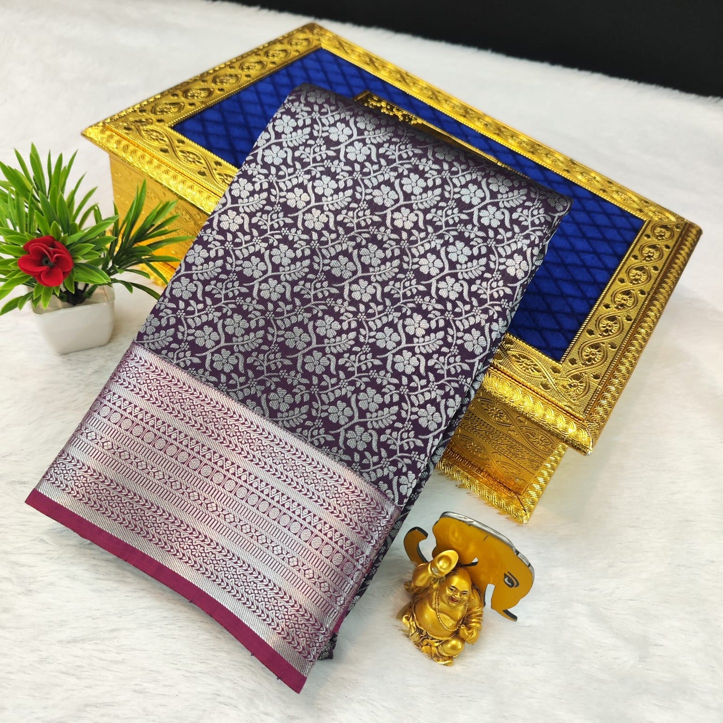 Kalai Tex Bridal Silk Saree (SS014)