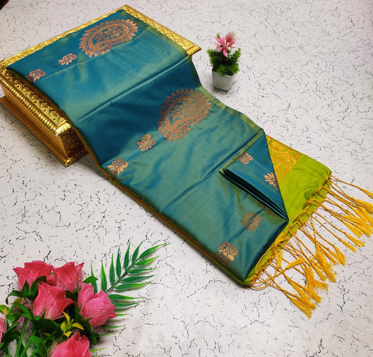 Kalai Tex Soft Silk Saree (SS041)