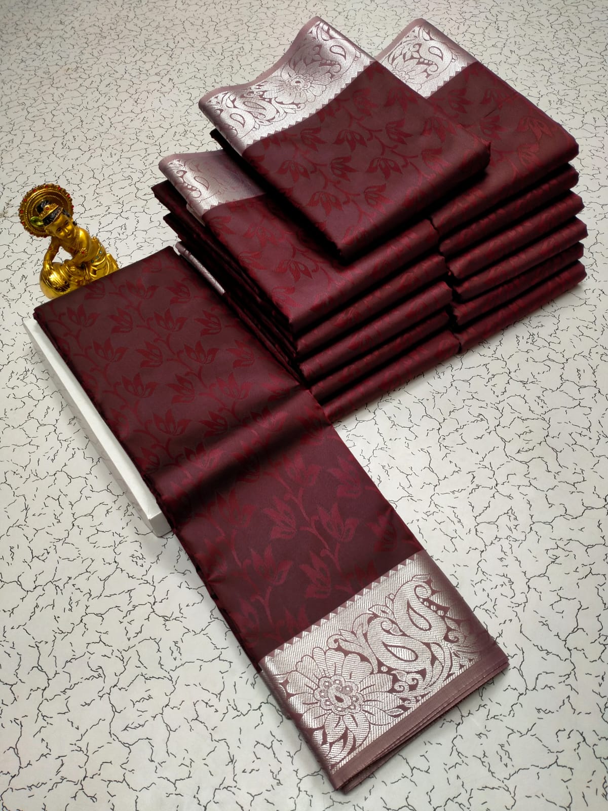 Kalai Tex 3D emboss Poonthamil Saree (PTS043)