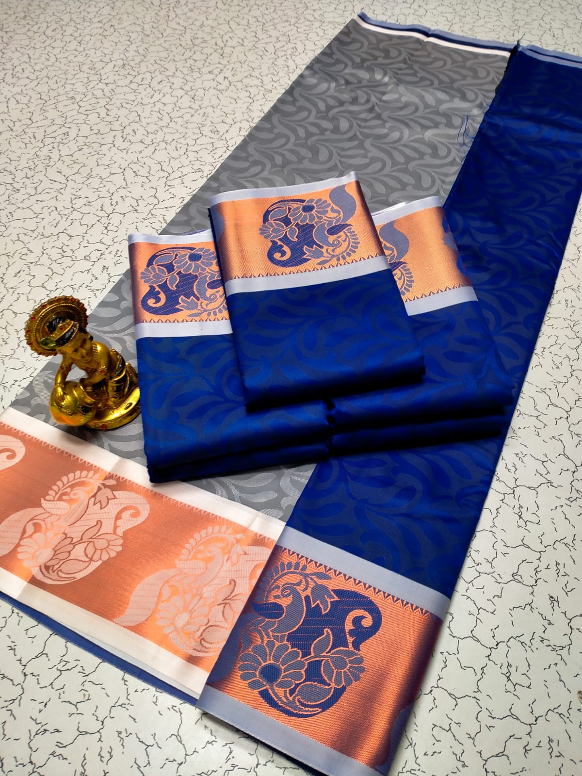 Kalai Tex 3D emboss Poonthamil Saree (PTS041)