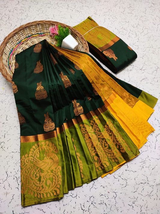 Kalai Tex Soft Silk Saree (SS040)