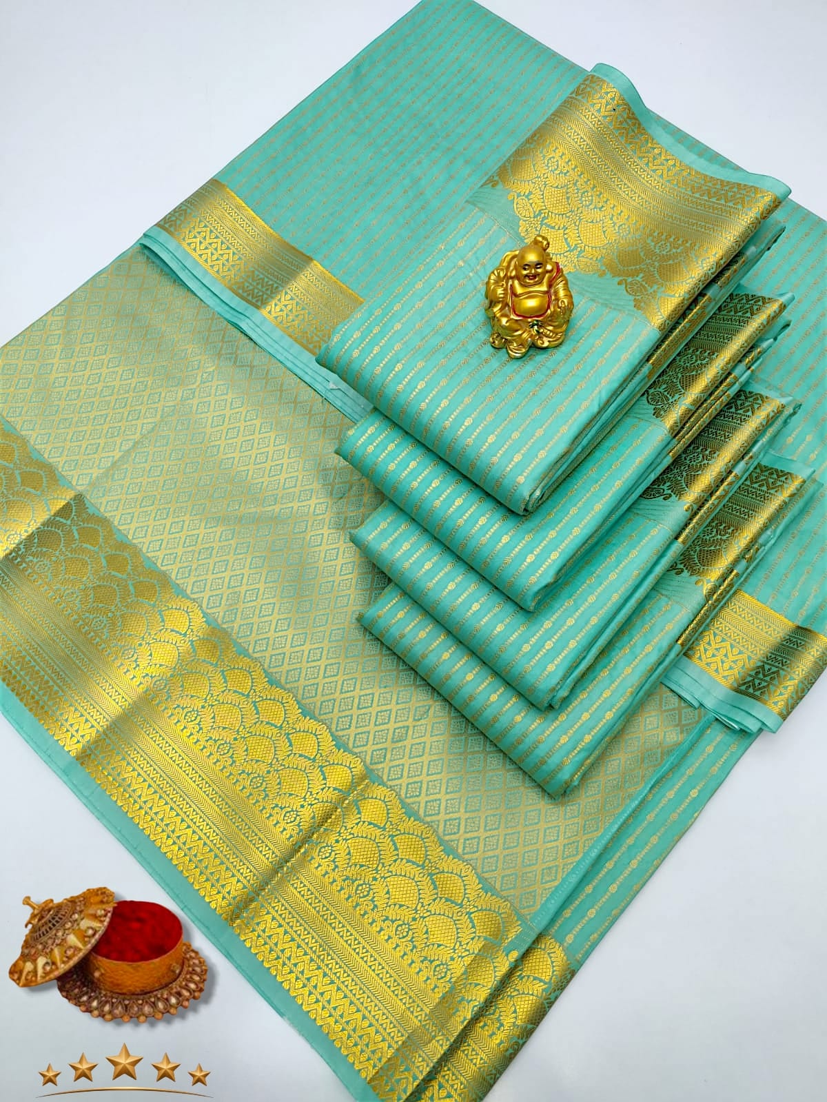 Royal Bridal Semi Silk Saree | RBW007
