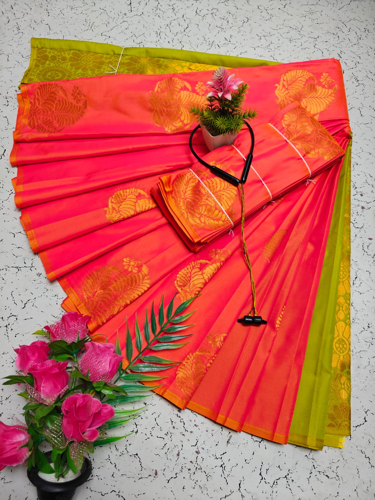 Kalai Tex Premium Soft Silk Saree | SSC011