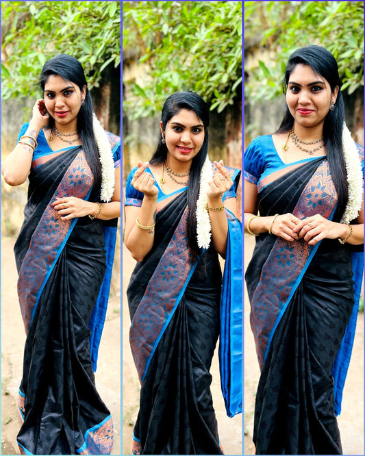 Kalai Tex 3D emboss Poonthamil Saree (PTS046)