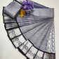 Elampillai Silk Saree in Silver and Denim Blue