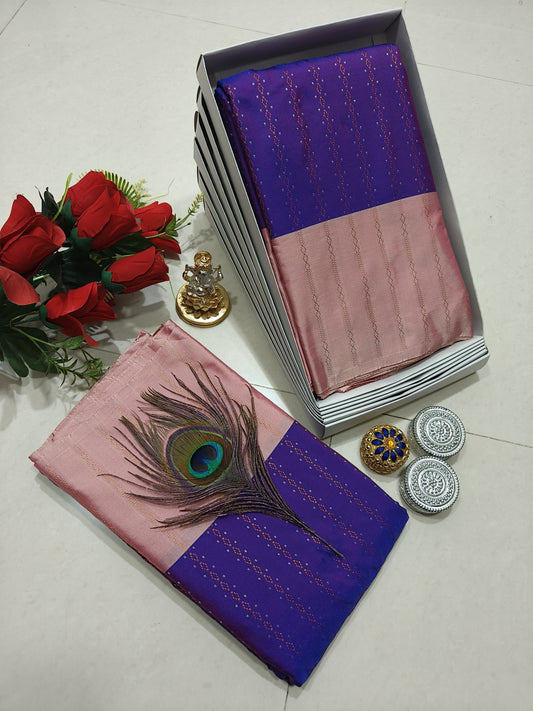 Kalai Tex Arani Soft Silk Saree AS04