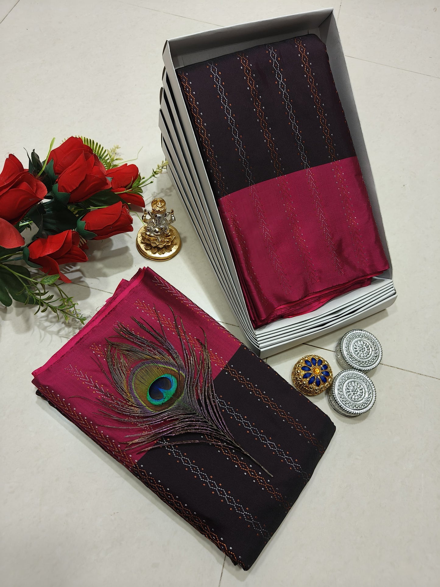 Kalai Tex Arani Soft Silk Saree AS09