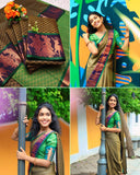 Kalai Tex 3D emboss Poonthamil Saree (PTS048)