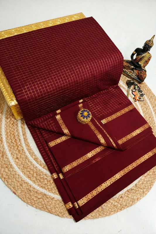 Varnika Arani Silk Cotton Saree | VSC003