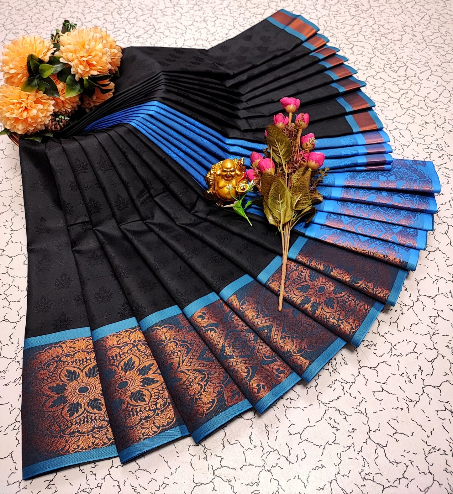 Kalai Tex 3D emboss Poonthamil Saree (PTS046)