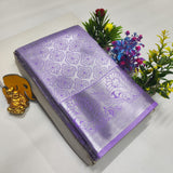 Lavender Silk Saree Elampillai