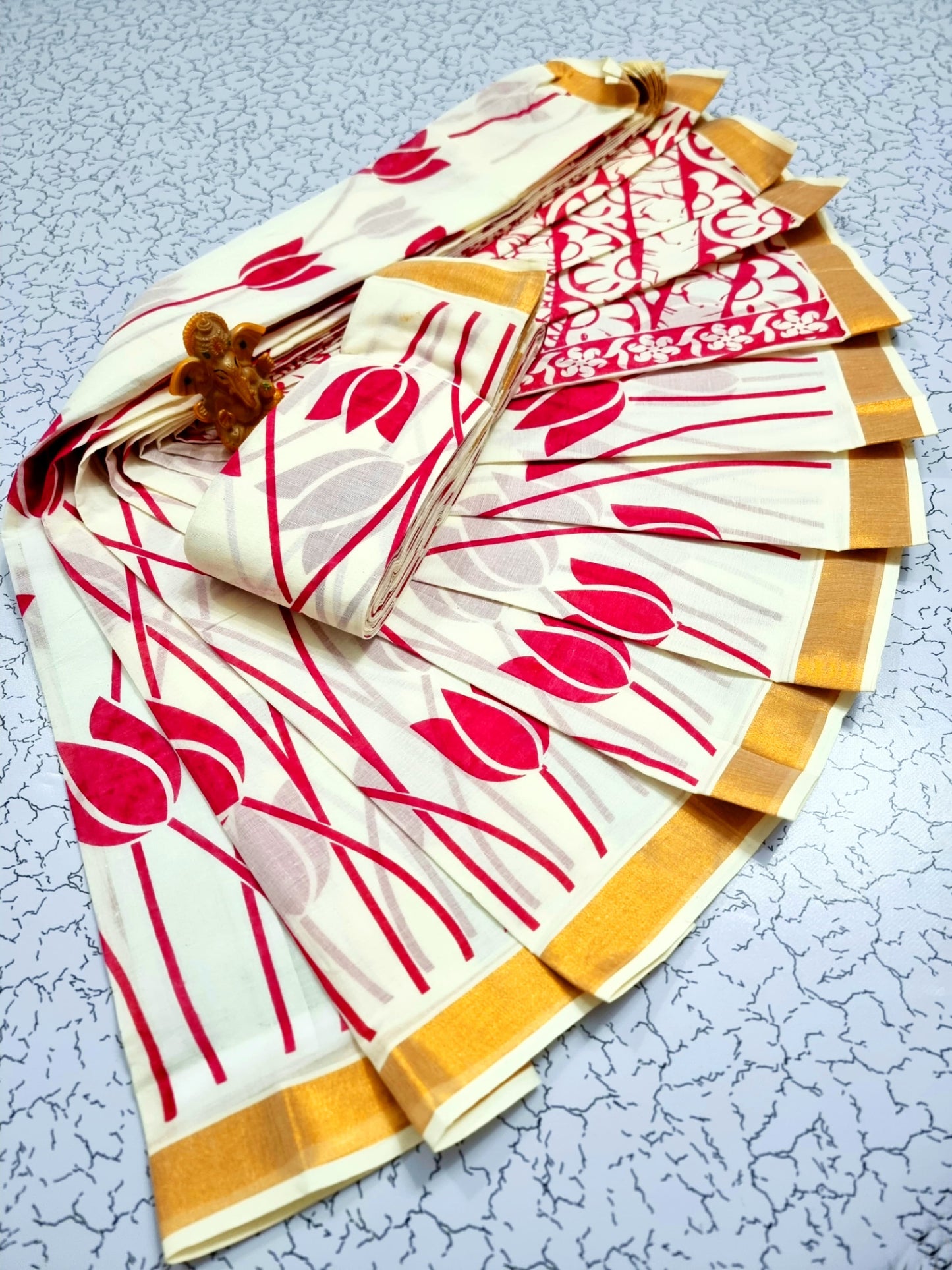 Kalai Tex Kerala Cotton Sarees -  KP012