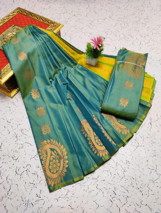 Kalai Tex Soft Silk Saree (SS041)