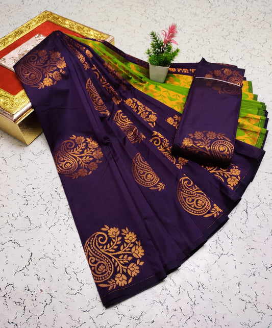 Kalai Tex Soft Silk Saree (SS043)