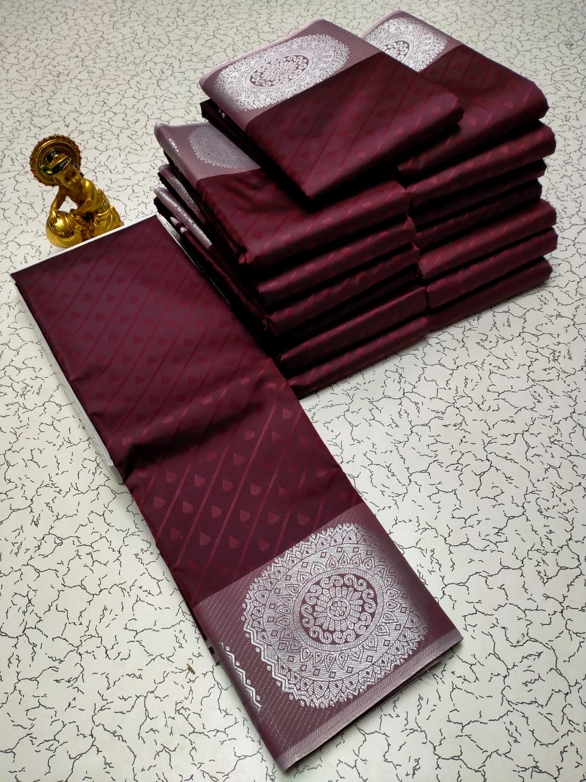 Kalai Tex 3D emboss Poonthamil Saree (PTS036)