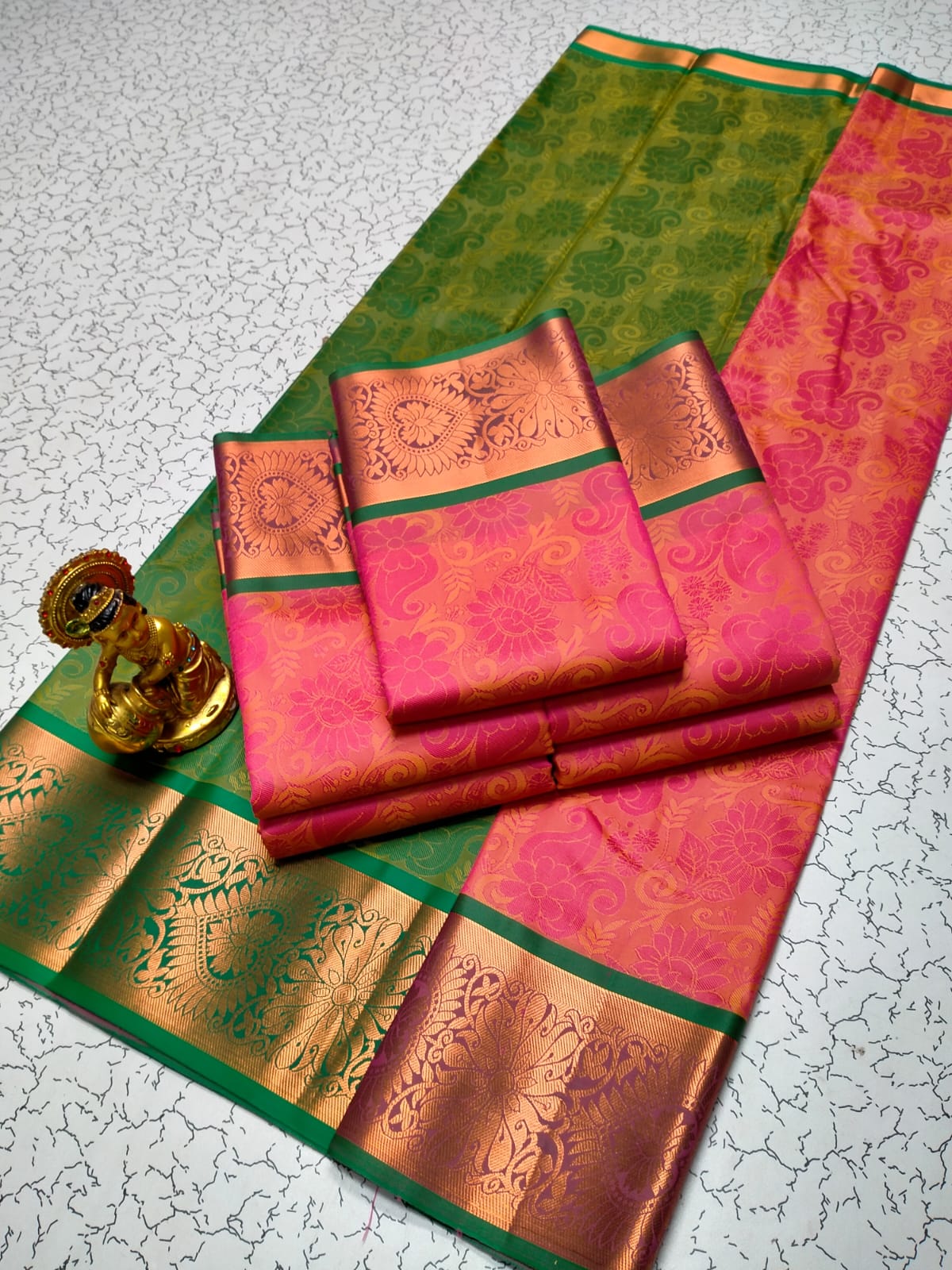 Kalai Tex 3D emboss Poonthamil Saree (PTS035)