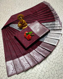 Kalai Tex 3D emboss Poonthamil Saree (PTS043)