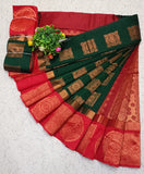 Kalai Tex Kottanj Border Silk Cotton Saree (KS016)