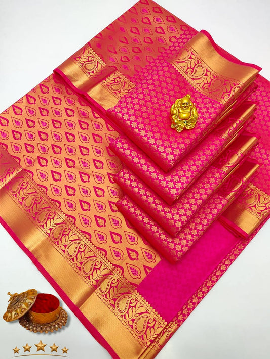 Royal Bridal Semi Silk Saree | RBW010