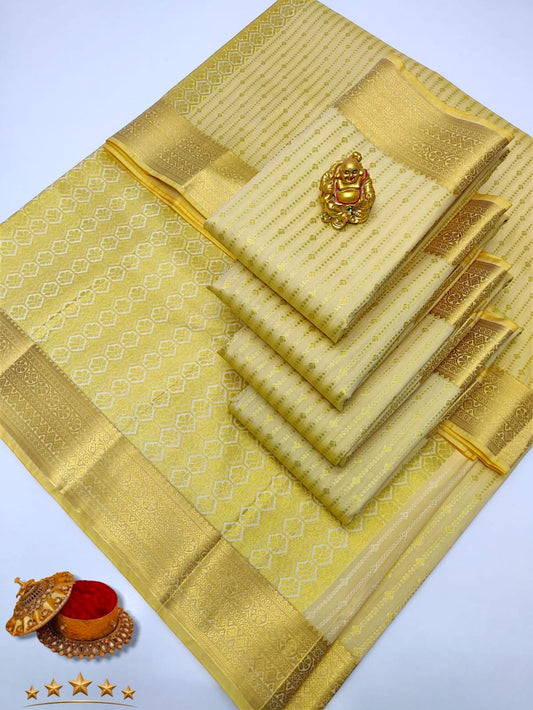 Royal Bridal Semi Silk Saree | RBW009