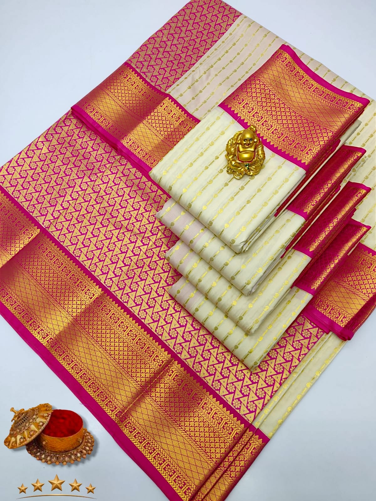 Royal Bridal Semi Silk Saree | RBW005