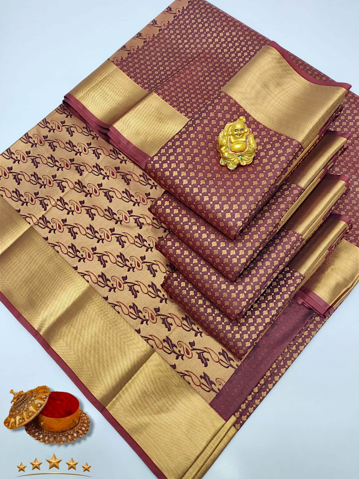 Royal Bridal Semi Silk Saree | RBW015