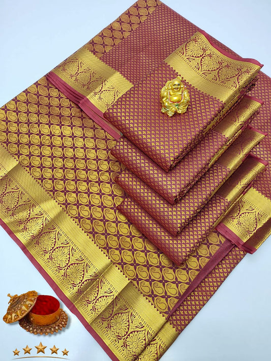 Royal Bridal Semi Silk Saree | RBW002