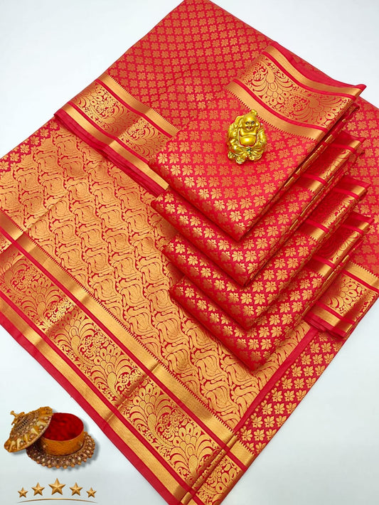 Royal Bridal Semi Silk Saree | RBW003