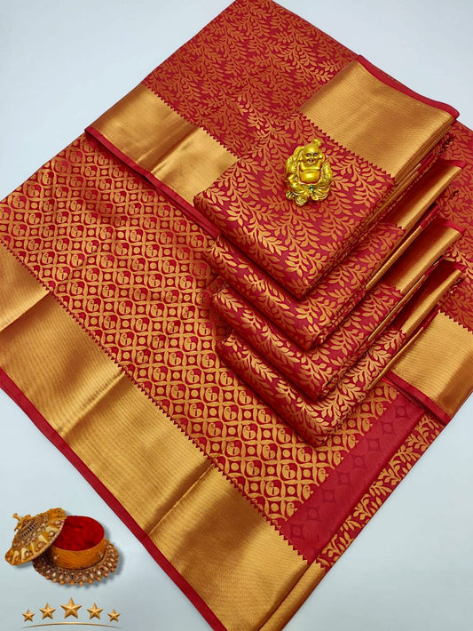Royal Bridal Semi Silk Saree | RBW004