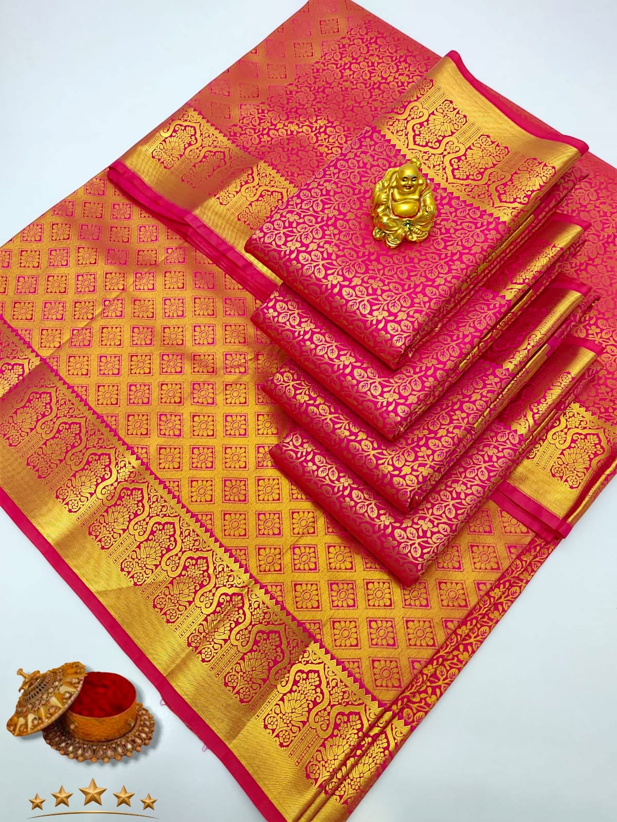 Royal Bridal Semi Silk Saree | RBW001