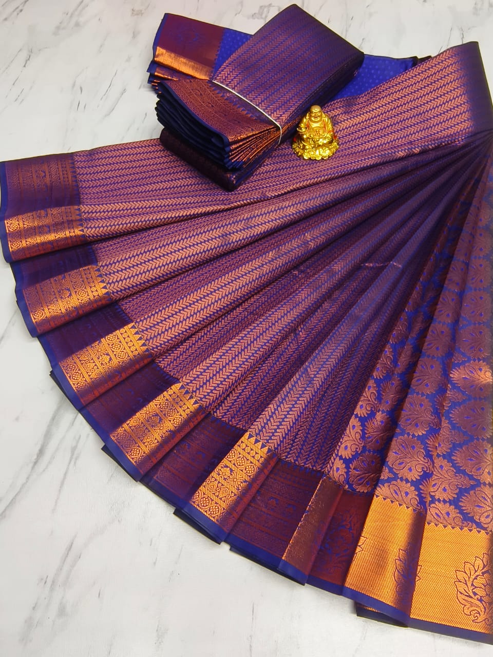 Elite Bridal Wedding Semi Silk Saree | EBW014
