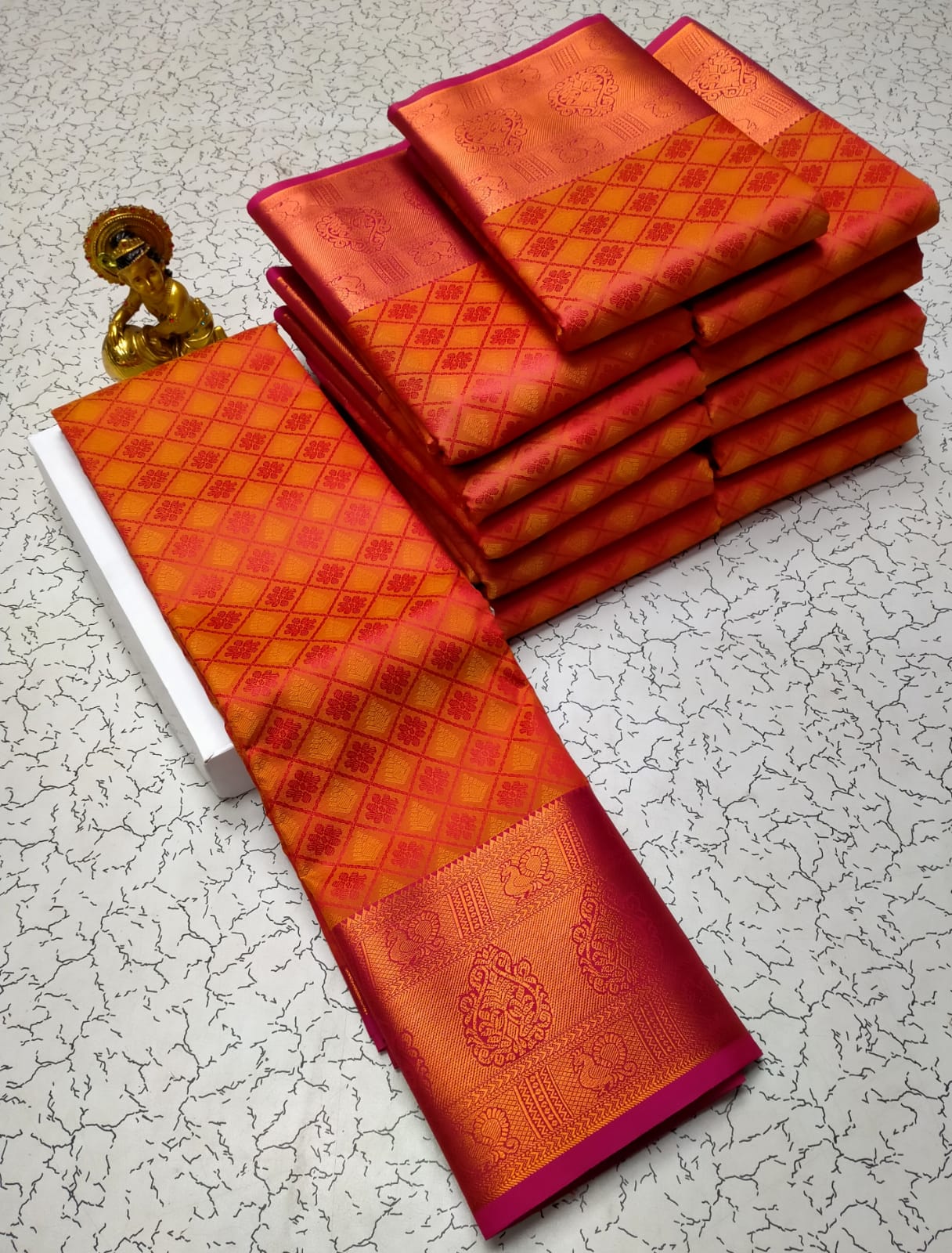 Deepam Pattu Premium Semi Silk Saree | DP003