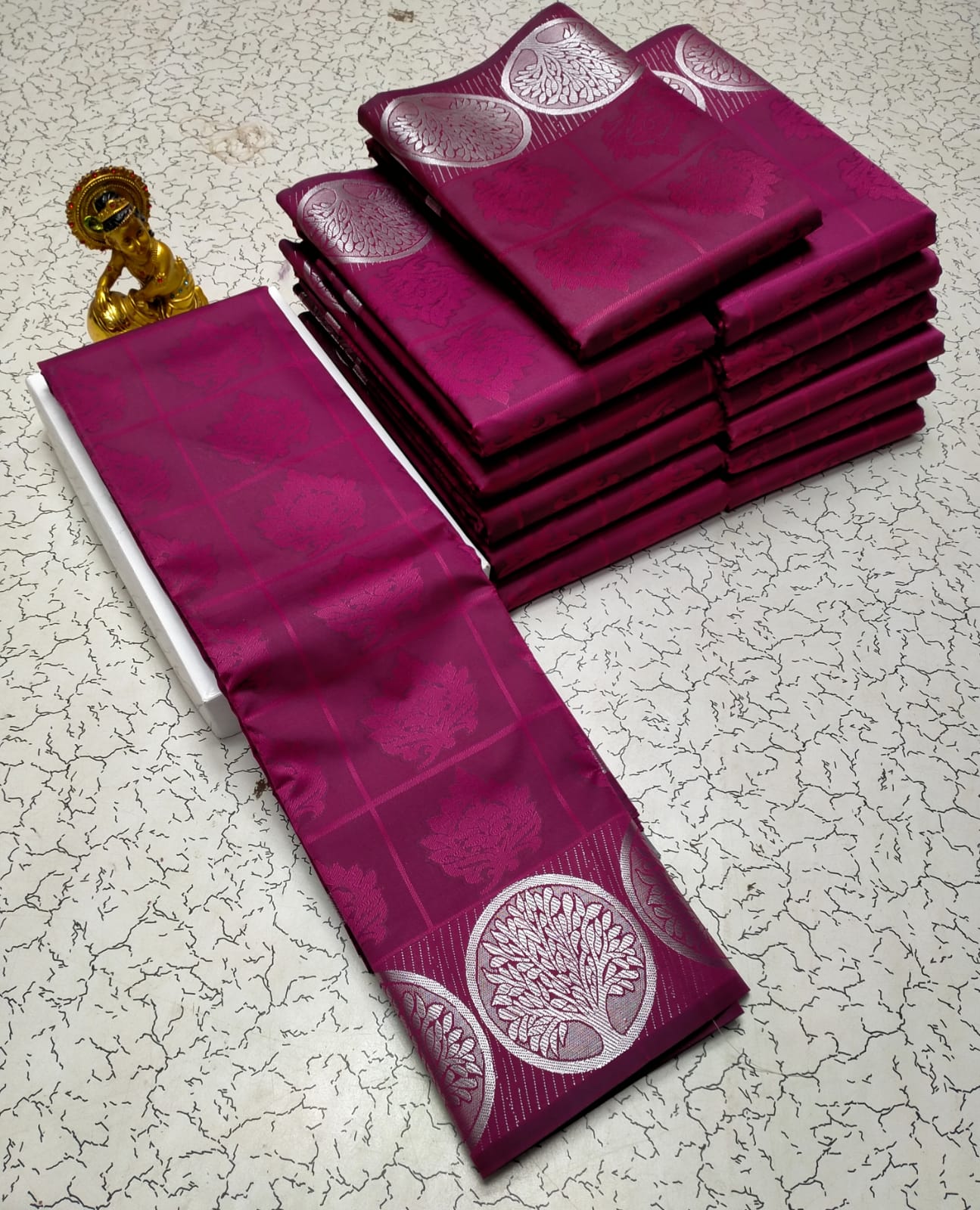 Deepam Pattu Premium Semi Silk Saree | DP010