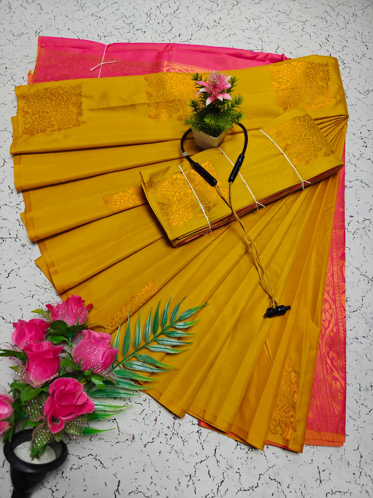 Kalai Tex Premium Soft Silk Saree | SSC015