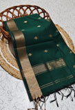 Diamond Pattern Silk Cotton Saree -  ND01