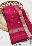 Diamond Pattern Silk Cotton Saree -  ND08